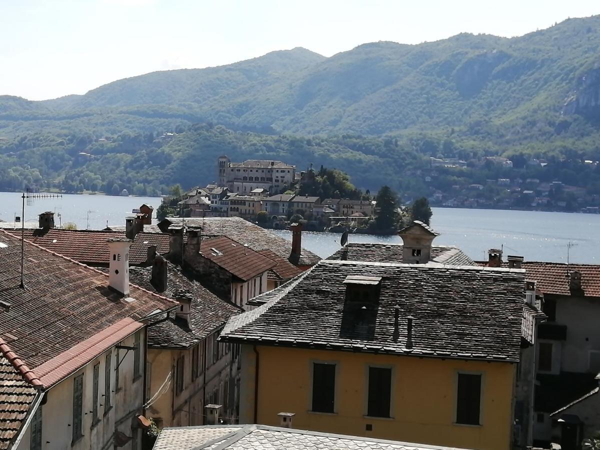 Il Sasso Appartamento Orta San Giulio Eksteriør billede